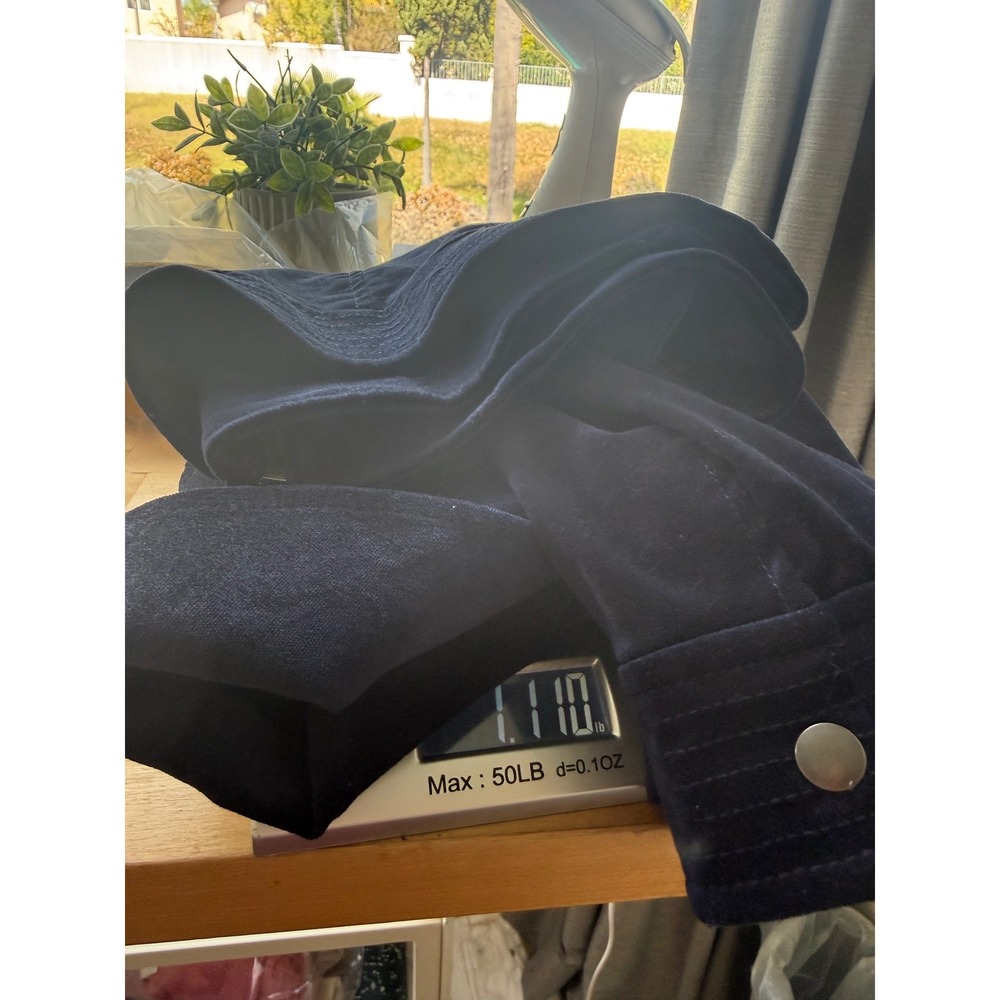 Chicos Size‎ 2 Moto Velvet Jacket Size L NWT Navy Blue Plush Short Velveteen - Picture 10 of 10